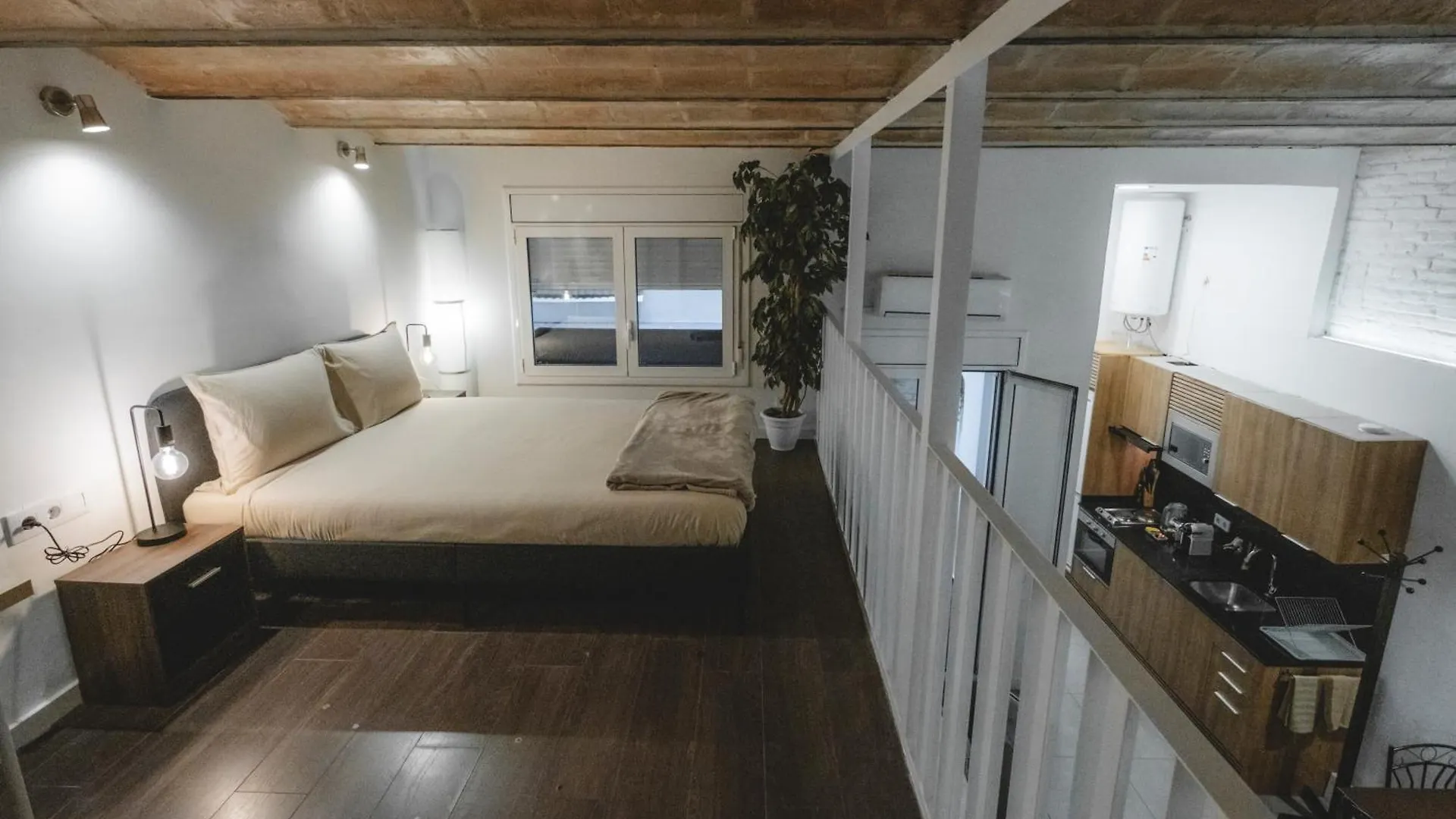 Chic Poble Nou Loft Terrace & Close To The Beach Barcelona Apartmán